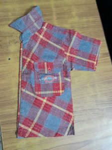 Stylish Kids Camp Plaid Shirt