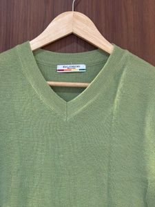 Green Knit Top
