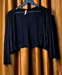 Combo Of 2, A Sweater n Cotton Blend Shrug Size 44