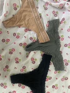 Victoria's Secret Thong Panties - 3 Pack