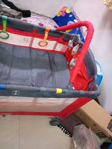 Baby Playpen with Canopy