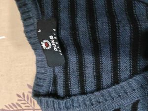 Stylish Striped Knitted Sweater duke 40