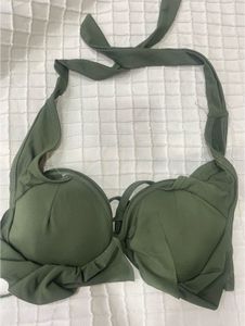 Stylish Green Bikini Top