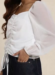 white top