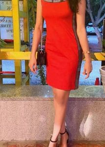 Red Bodycon Off shoulder Dress