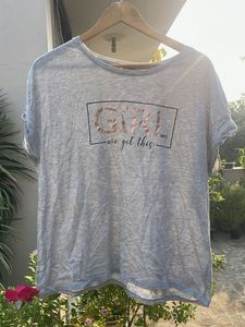 Grey Graphic T-Shirt