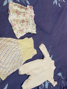 Baby Girl Dress Bundle - 3 Items