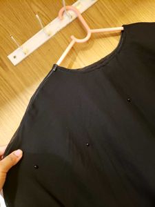 Butterfly Elegant Black Abaya