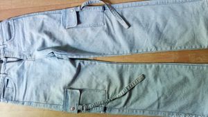 Light Wash Cargo Pants