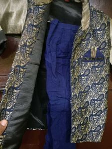 Boys' Sherwani Style Suit