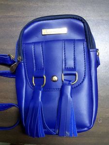Chic Royal Blue Crossbody Bag