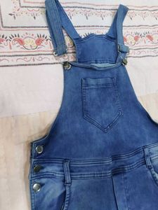 Classic Blue Denim Overalls
