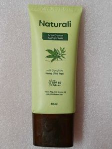 Naturali Acne Control Sunscreen