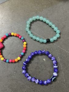 Set of 3 Beaded Bracelets