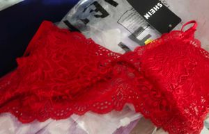 Red Lace Bralette