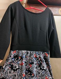Black Floral Dress