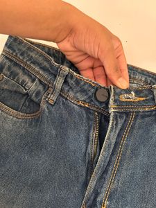 Stylish Blue Ripped Jeans