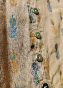 Floral Printed Sleeveless Kurta