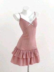 Cute Polka Dot Nightie