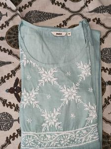 pure cotton embroidery kurti