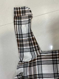 Chic Plaid Button-Up Shirt