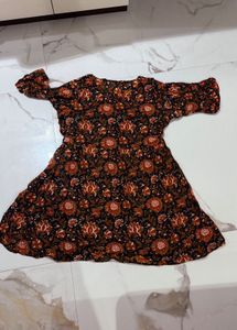 Floral Print Cute Summer Dress