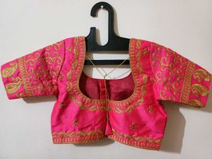 🆕️ Hot Pink Embroidered Blouse