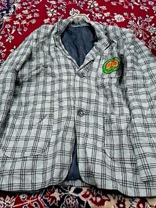 Plaid Blazer
