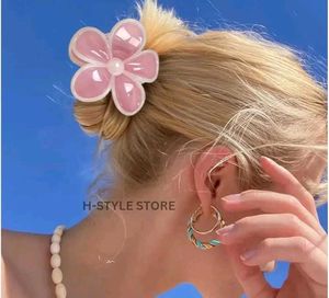 Flower Hair Clips - Pastel Colors Pack Of 5