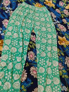 Cute Cartoon Print Pajama Pants