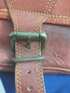 Classic Brown Leather Crossbody Bag