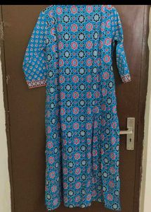 Blue Printed Kurta