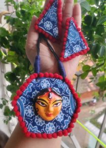 Maa Durga Face Necklace