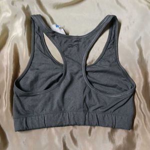Reebok Grey Sports Bra