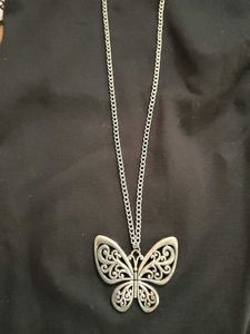 Elegant Butterfly Pendant Necklace