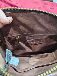 Fossil Parker Brown Leather backpack