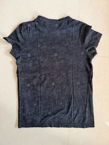 Dark Comic Print T-Shirt