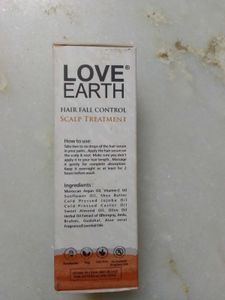Love Earth Hair Fall Control Scalp Treatment Serum