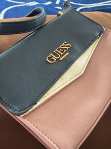 Guess Wallet - Black & Pink