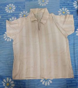 Striped Casual Linen Shirt