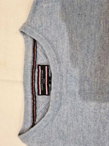 Light Blue Tommy Hilfiger Winter Knit Sweater