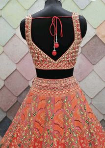 Embroidered Lehenga Choli Set
