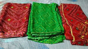 Fix Rate 4 Daily Wear light Weight Bandhani Sari