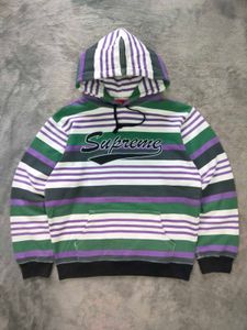 Supreme Striped Hoodie