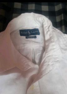 Men's White Short Sleeve Polo Shirt