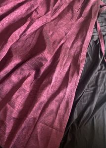 Long Purple Indian Skirt