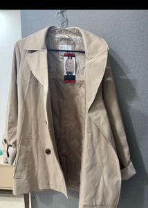 Weatherproof Classic Beige Trench Coat with Belt