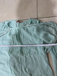 Elegant Mint Green Kurta
