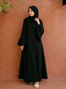 Elegant Black Abaya Dress