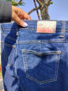 Dark Blue Denim Jeans